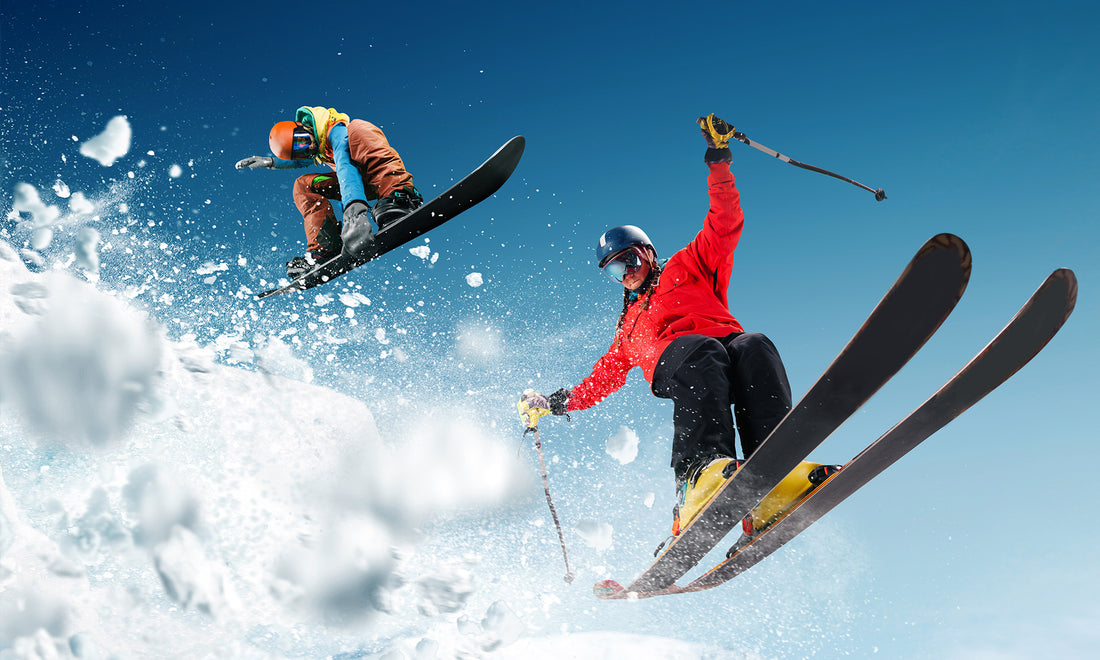 Skiing vs Snowboarding 101